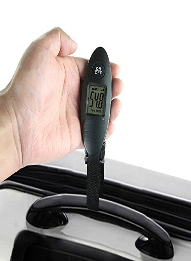 Desi Rang Luggage Weighing Scale Digital Portable Hanging weight upto 40 Kg Color Black - Image 2